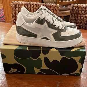 Gray Bape STA Icon #2 Mens